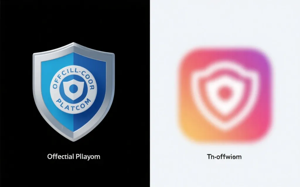 官方平台与非官方平台对比图