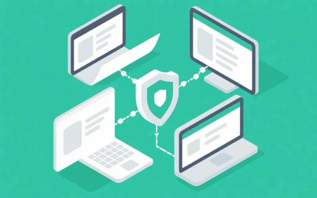 数据安全与内容合规管理示意图